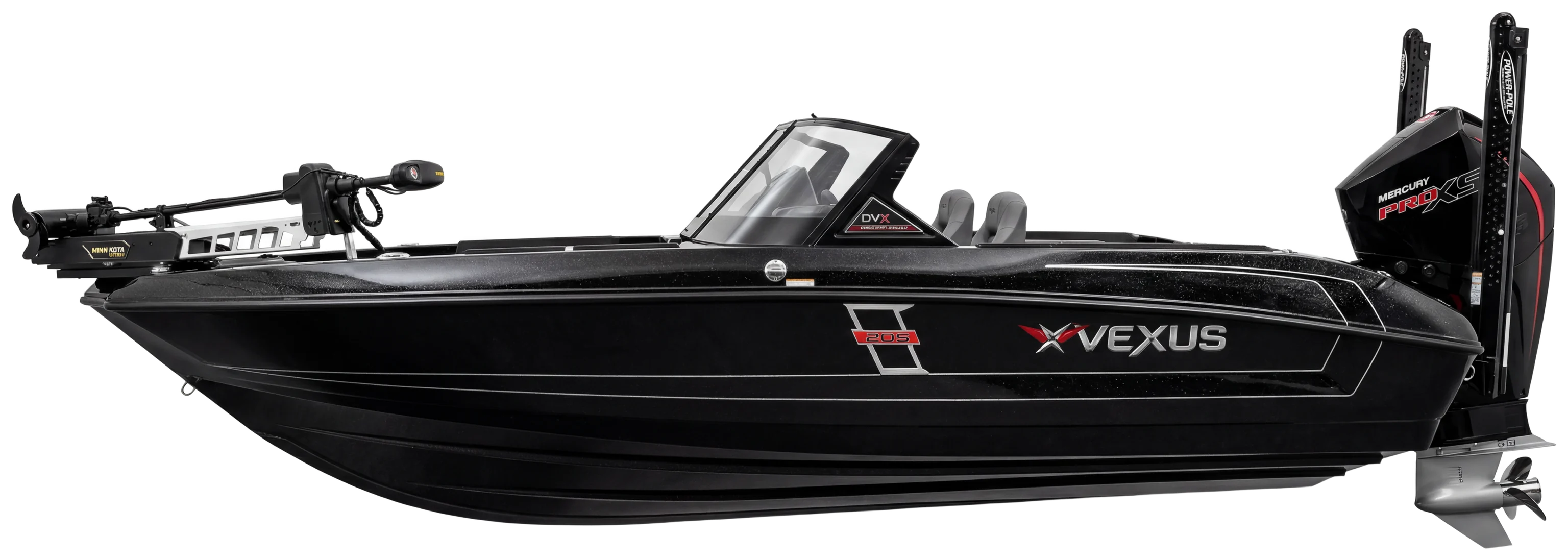 Vexus DVX 20S — the Baxstar Fishing guide boat